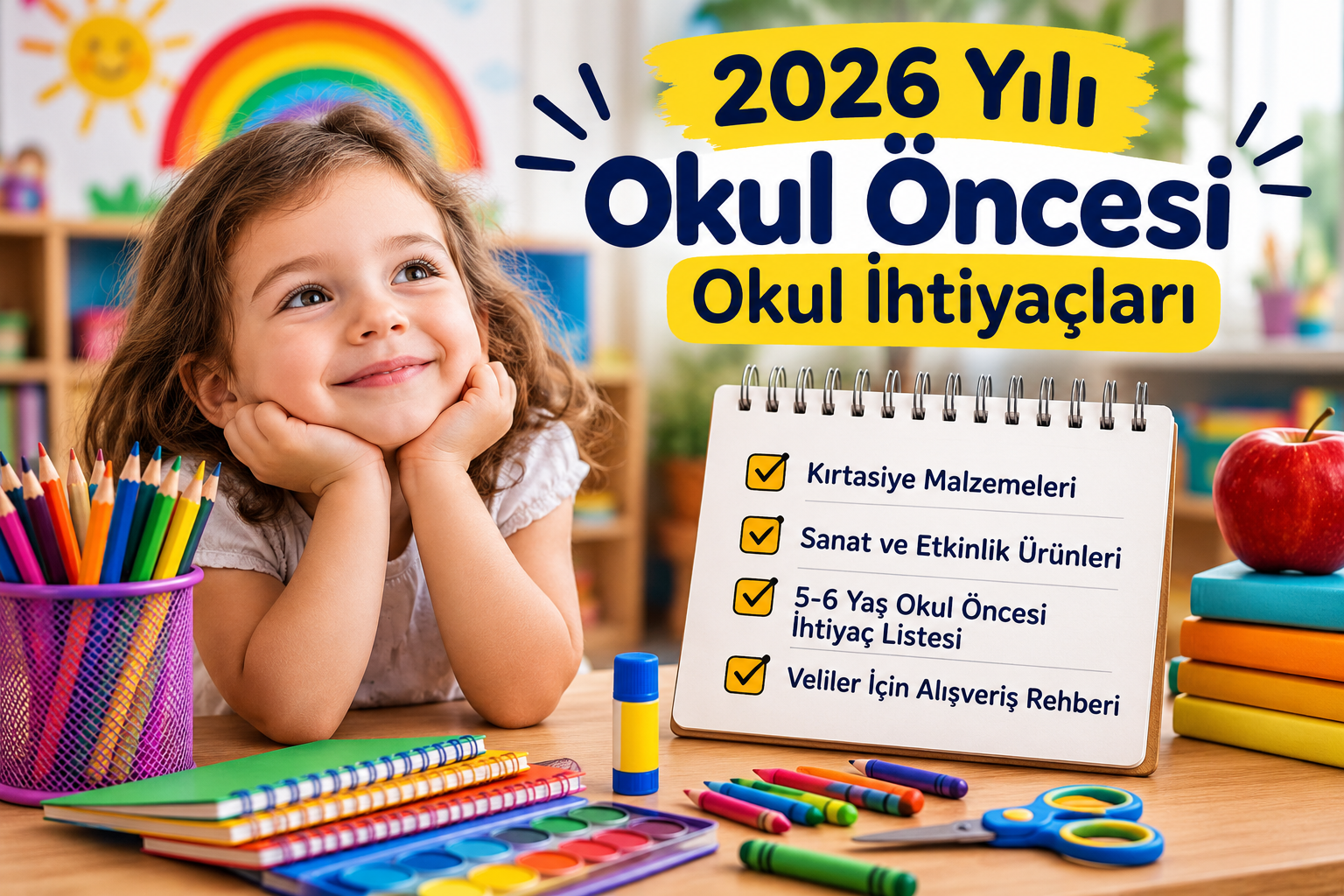 2026 Yılı Okul Öncesi Okul İhtiyaçları
