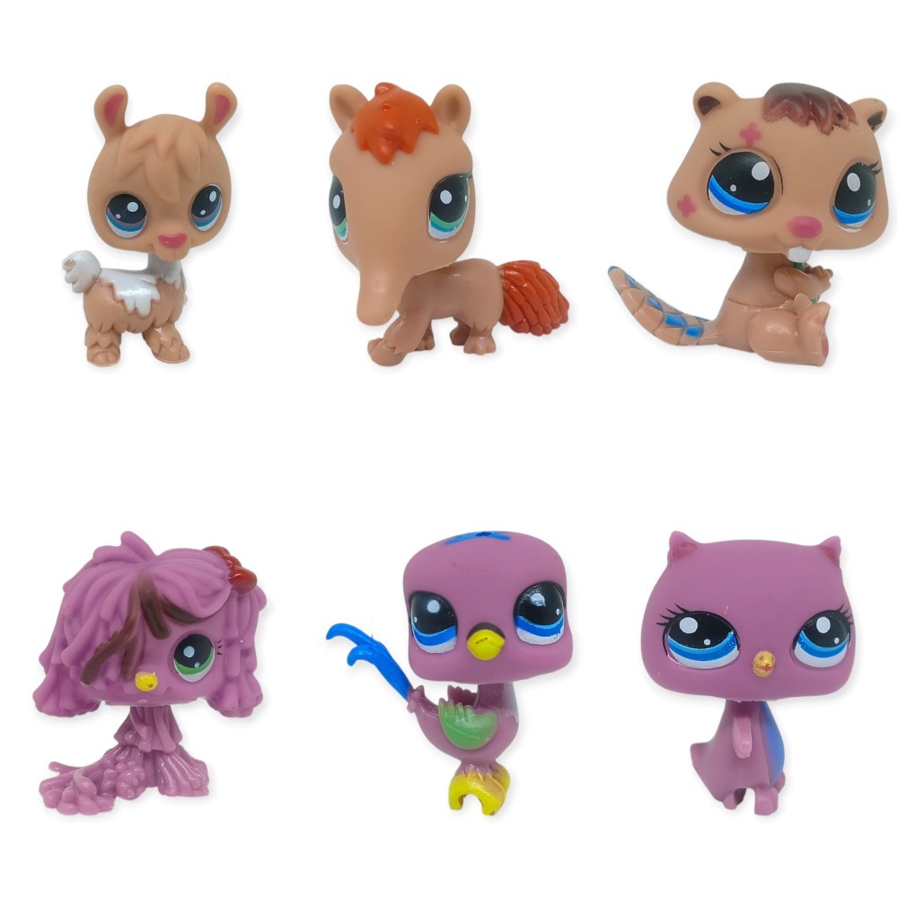 Pet Star Little 6'lı Sevimli Hayvanlar Figür Seti - 5