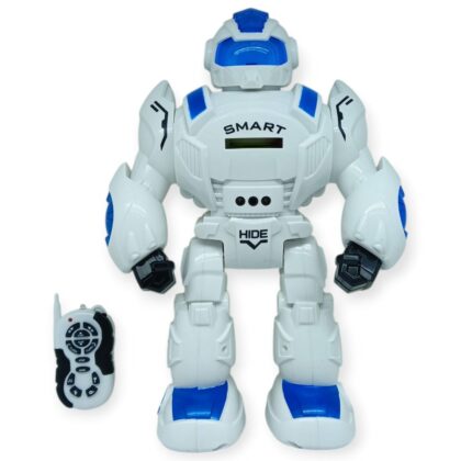 Sensörlü ve Uzaktan Kumandalı İnteraktif Robot 35 cm - Mavi