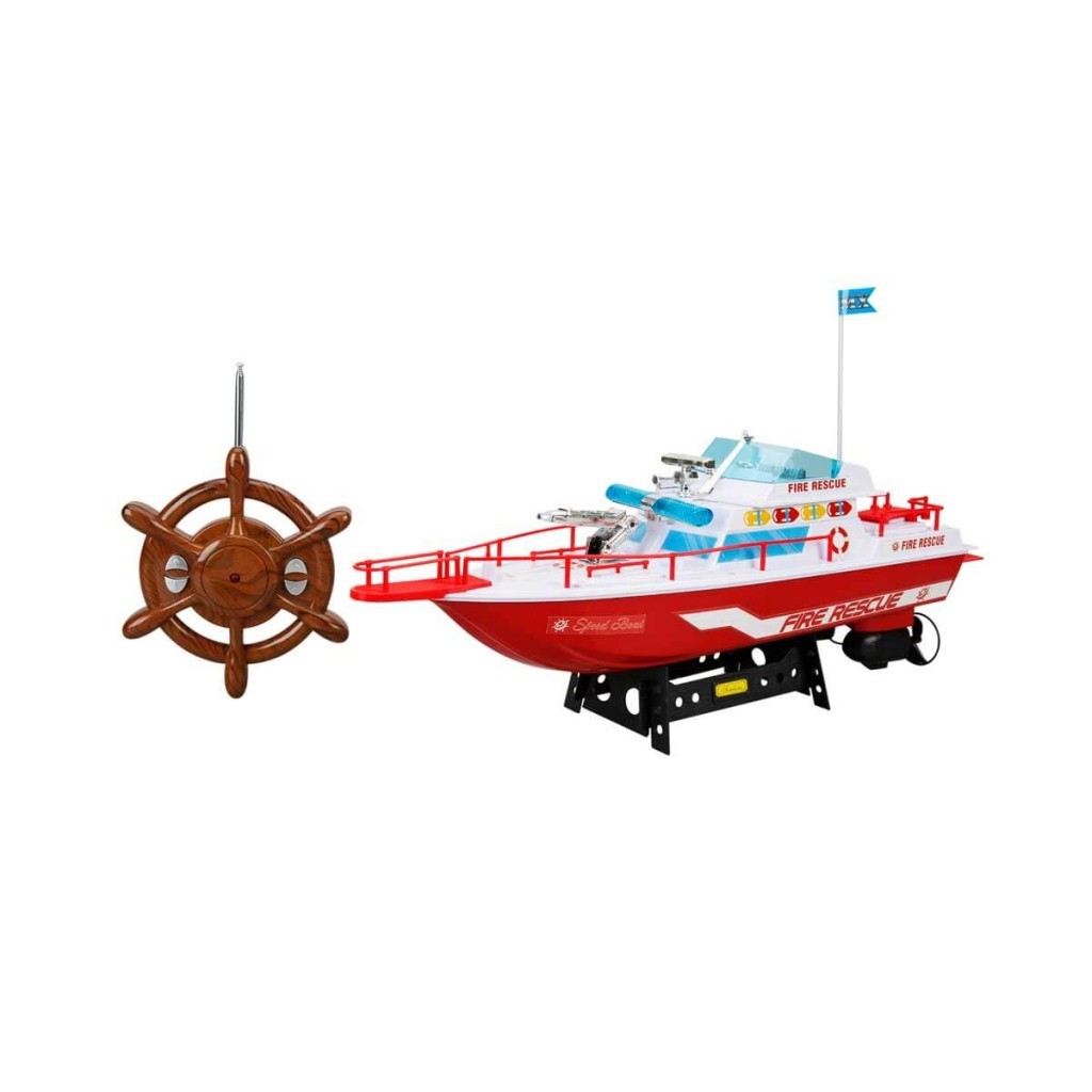 Uzaktan Kumandalı Şarjlı Tekne 45 cm.- İtfaiye