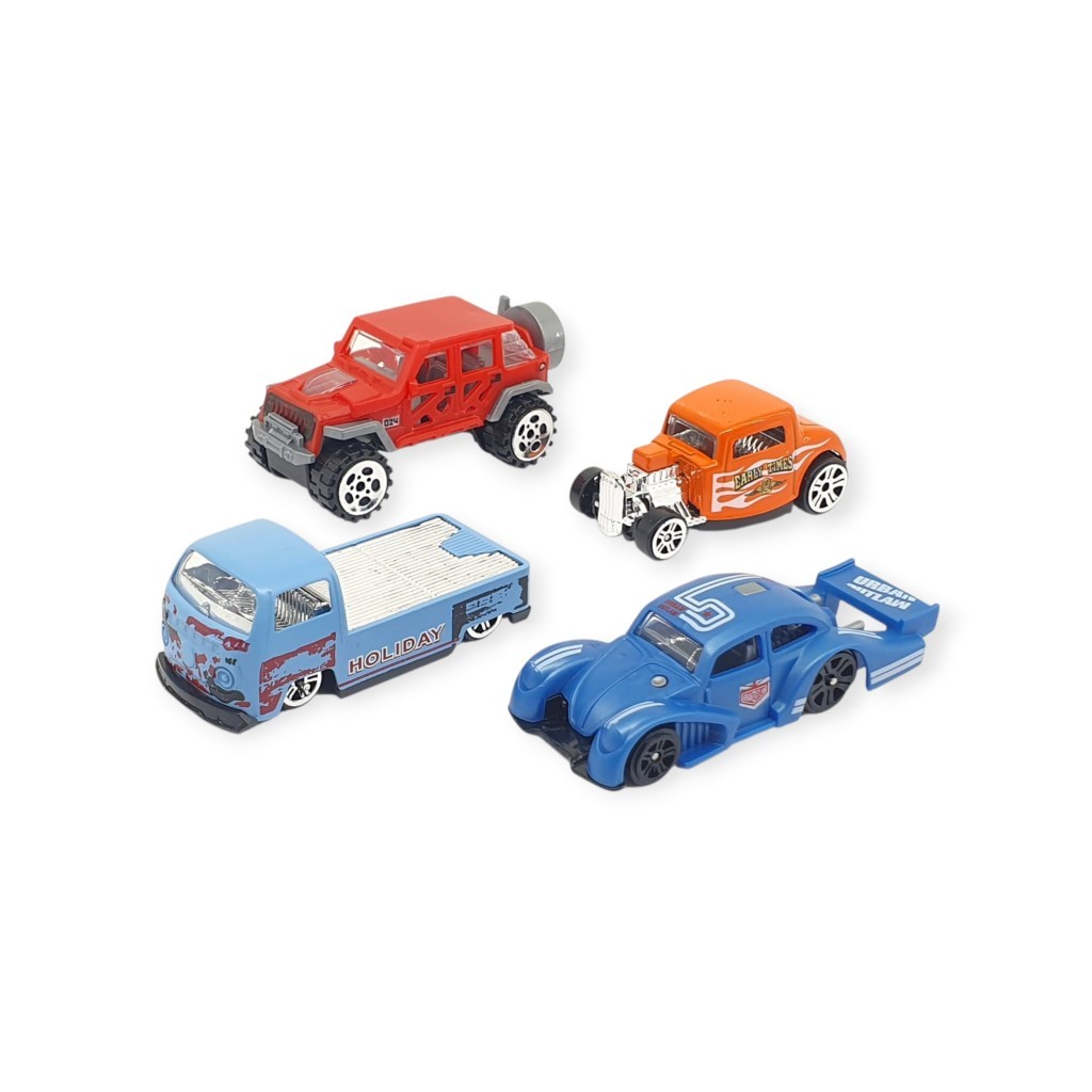 Alloy Racer 4'lü Araç Seti - 780-413