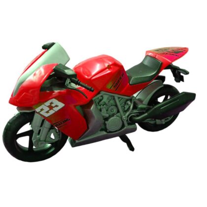 Moto Racing Yarış Motoru 29 cm Kırmızı