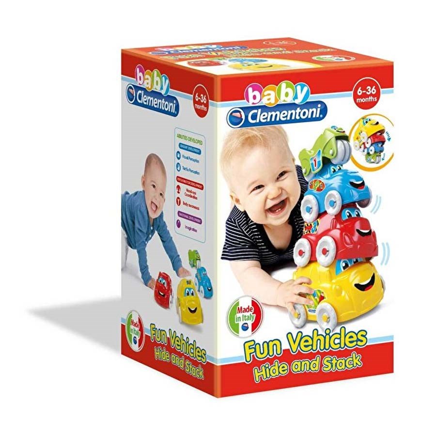 Baby Clementoni Renkli Araçlar