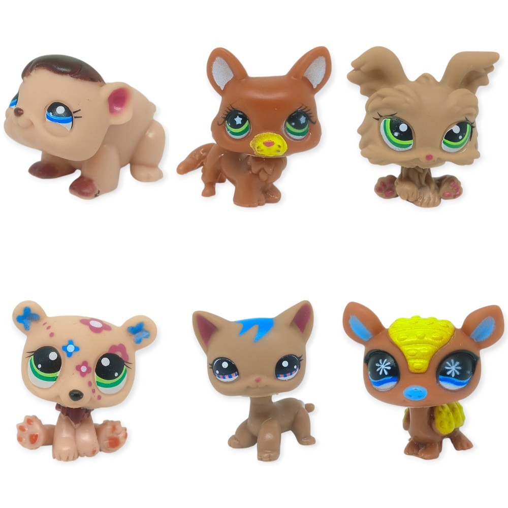 Pet Star Little 6'lı Sevimli Hayvanlar Figür Seti -2