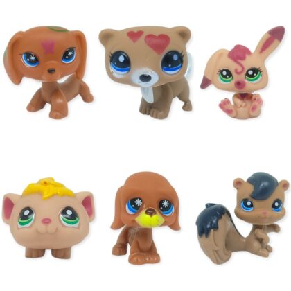Pet Star Little 6'lı Sevimli Hayvanlar Figür Seti -3