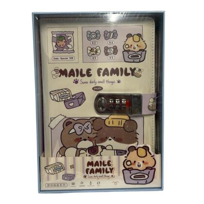 Taros Unick Color Maile Family Şifreli Günlük
