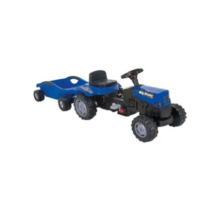 Pilsan Power Pedallı Big Trolley Traktör Mavi