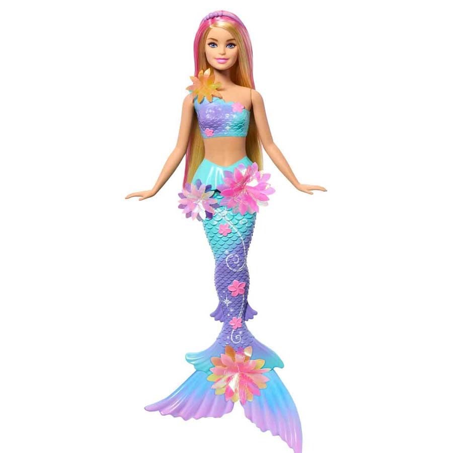 Barbie Büyülü Çiçekler Deniz Kızı Bebeği
