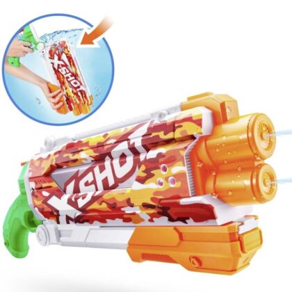 X-SHOT Su Tabancası - Hızlı Doldurma Fonksiyonlu - Turuncu