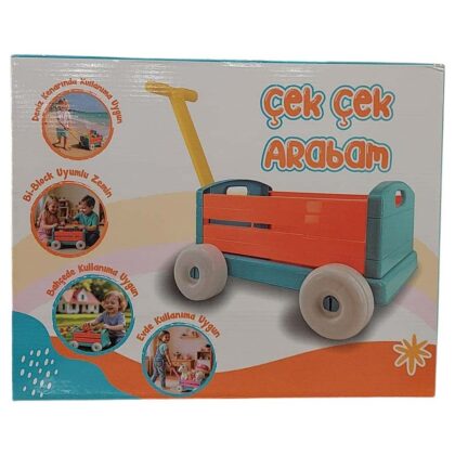 Çek Çek Araba - Turuncu