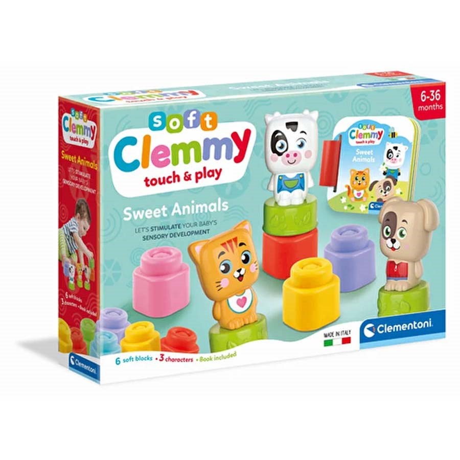 Soft Clemmy Yumuşak Blok Sevimli Hayvanlar