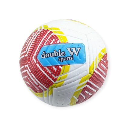 Futbol Topu Dikişli Kabartma Yüzey 420 gr No:5 - FB-680-KIRMIZI
