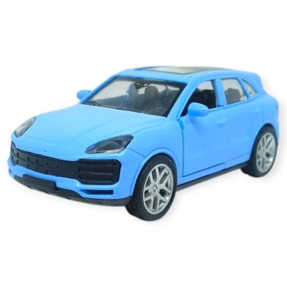 Çek Bırak Kapıları Açılar Metal Araba - 11 cm - Mavi