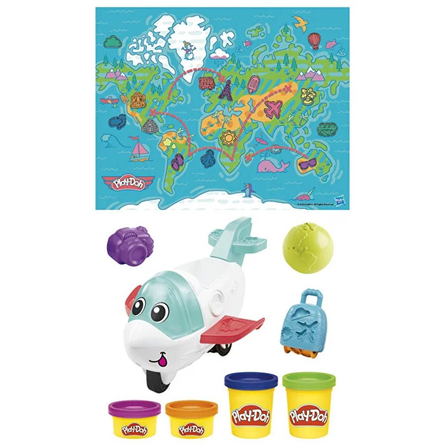 Play-Doh Starters Eğlenceli Uçak Oyun Seti