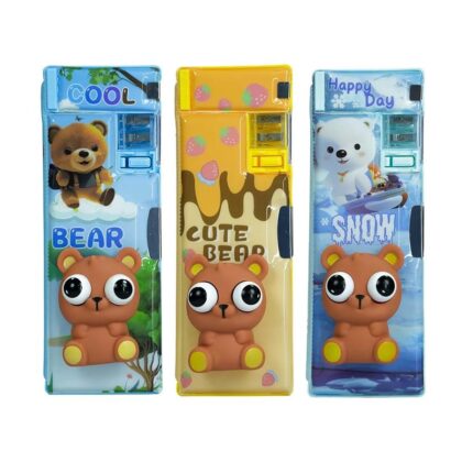 Taros Pörtlek Cute Bear Fonksiyonel Kalemkutusu