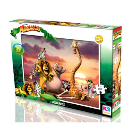 Madagascar 100 Parça Puzzle