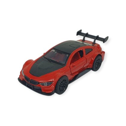 Çek Bırak Metal Arabalar 12 cm - 3671C - Kırmızı