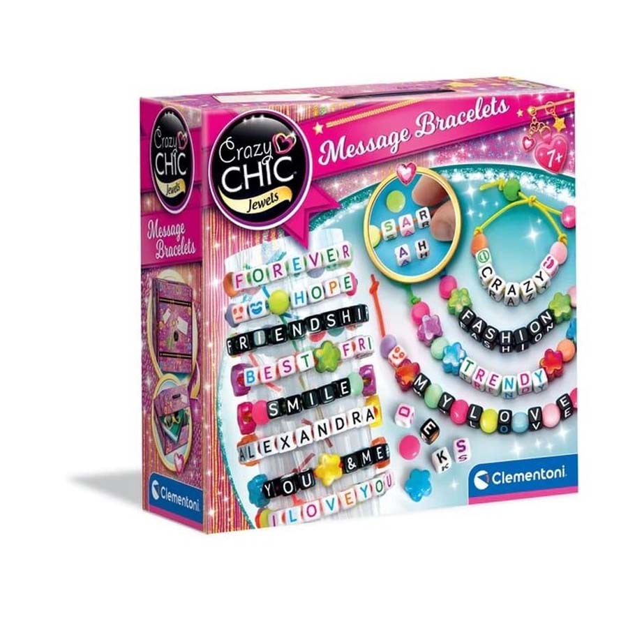 Clementoni Crazy Chic Mesaj Bileklikler Seti
