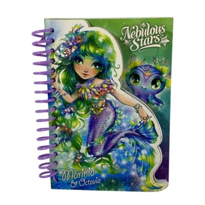 Taros Nebulous Stars Mini Designer Note Pad Yeşil