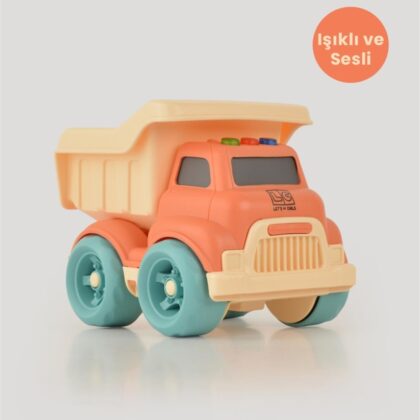 Işıklı ve Sesli Oyuncak Kamyon – Miniklerin Güvenli Eğlencesi!