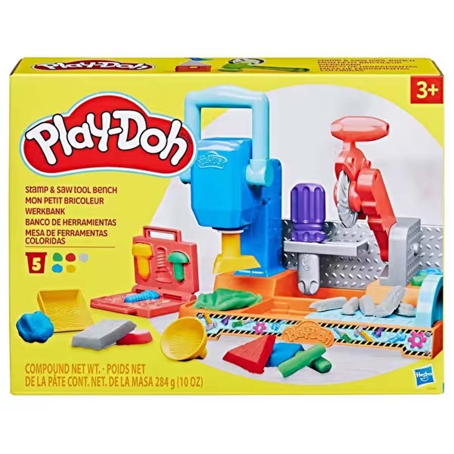 Play Doh Damga ve Testere Aleti Tezgahı