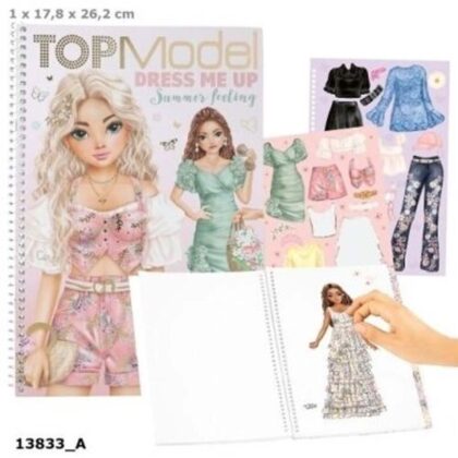 Topmodel Büyük Boy Çıkartma Yaz Hissi