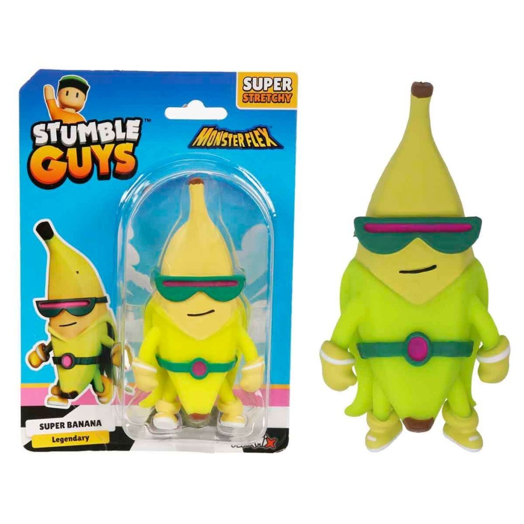 Monster Flex Stumble Guys Super Stretch Figür - Super Banana