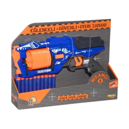 6464 - SÜNGER ATAN TABANCA REVOLVER 20 YEDEK MERMİ