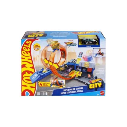 Hot Wheels Polis İstasyonu Oyun Seti-JBM71