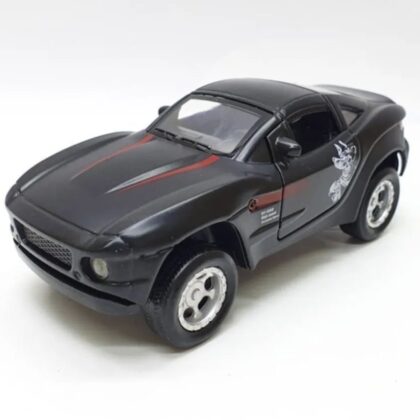 Mustang Çek Bırak Spor Araba - Işıklı Sesli Model - FY6148-12D-Siyah