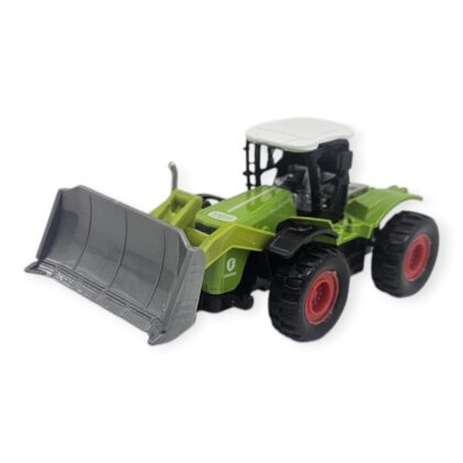 Farm Mini Oyuncak Traktör - 14 cm Geniş Kepçeli Dozer Çiftlik Aracı