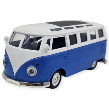 Çek Bırak Klasik T1 Vosvos Minibüs Oyuncak Araba - 14 cm Nostaljik Hippi Van