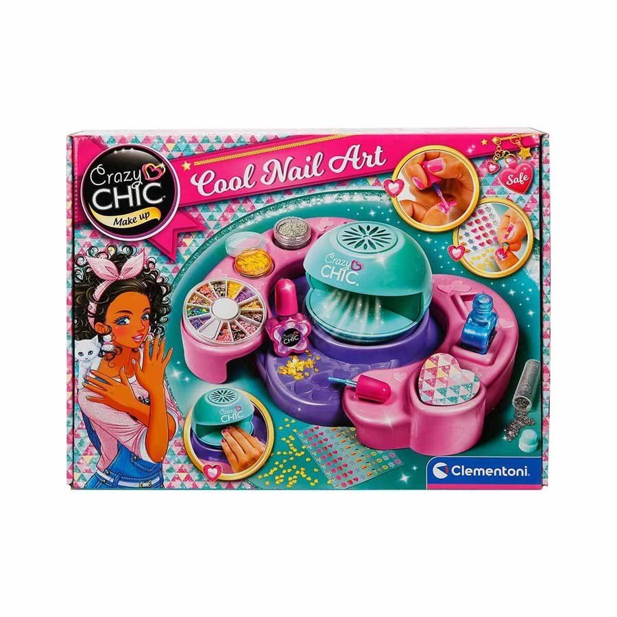 Clementoni Crazy Chic Havalı Tırnak Tasarımları