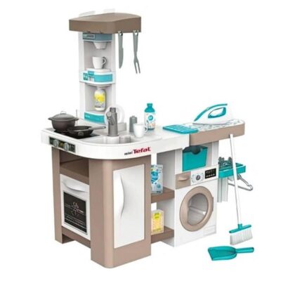 Smoby Tefal Çamaşır Makineli Mutfak Seti
