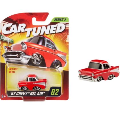 CarTuned S3 1957 Chevy Bel Air Kırmızı