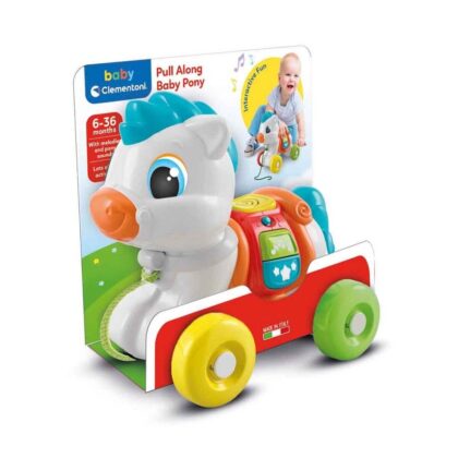 Baby Clementoni Sesli Çek Çek Pony