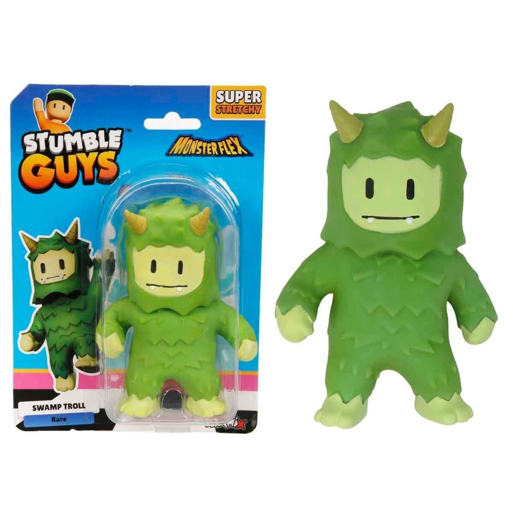 Monster Flex Stumble Guys Super Stretch Figür - Swamp Troll