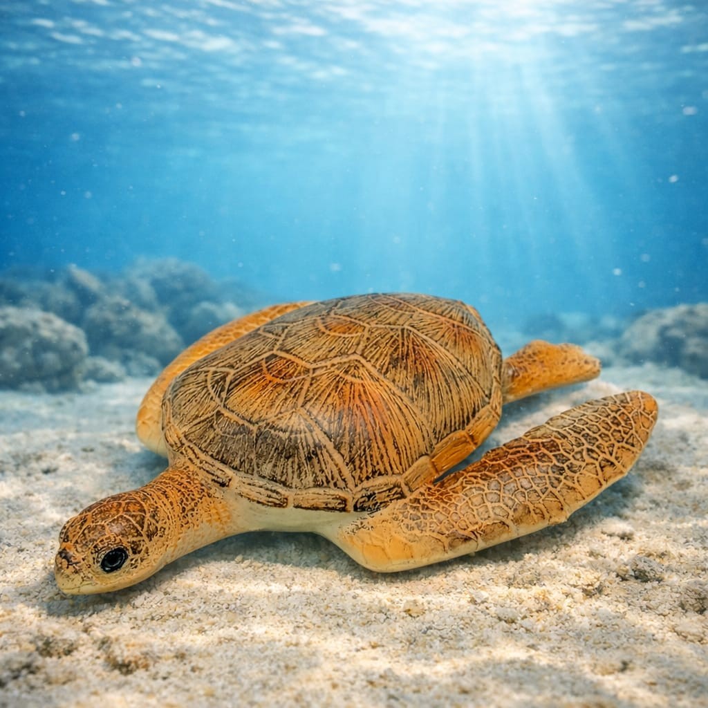 Deniz Hayvanları Serisi - Caretta Caretta 22 cm