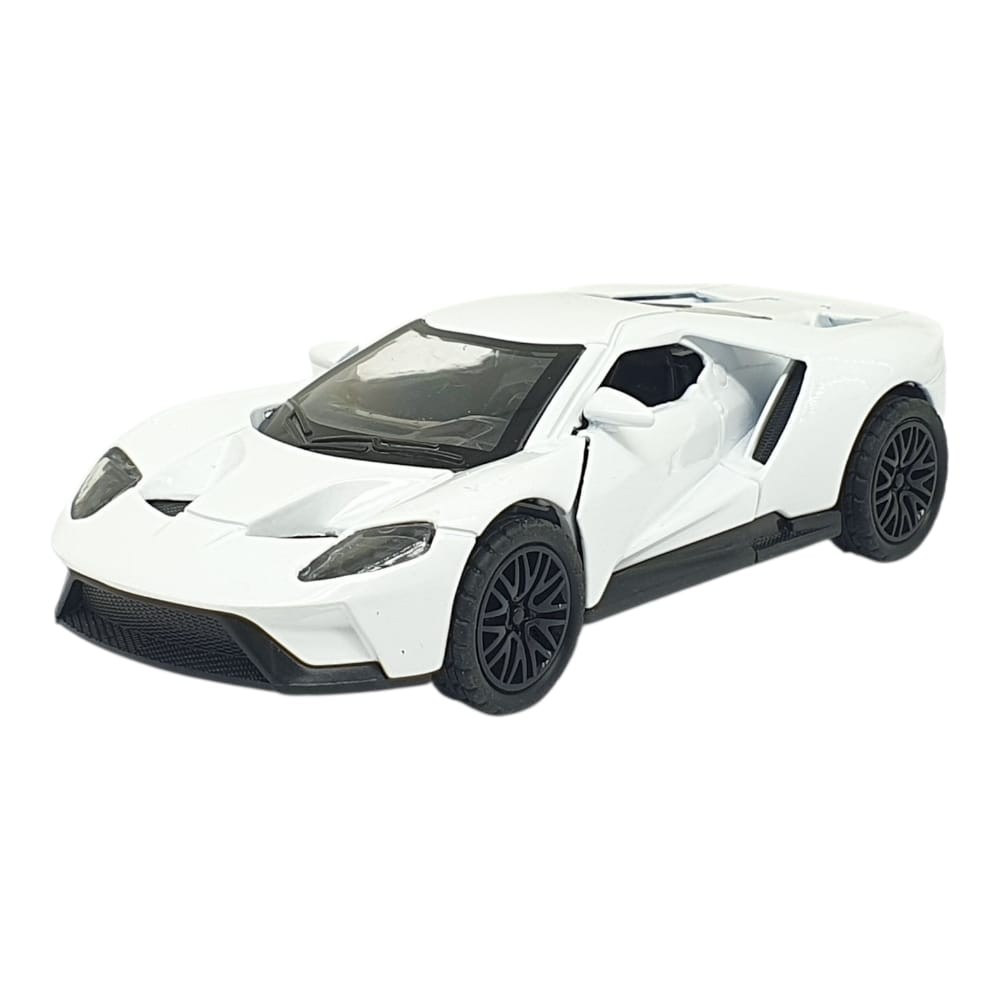 Çek Bırak Metal Arabalar 13 cm - SR2211- Beyaz