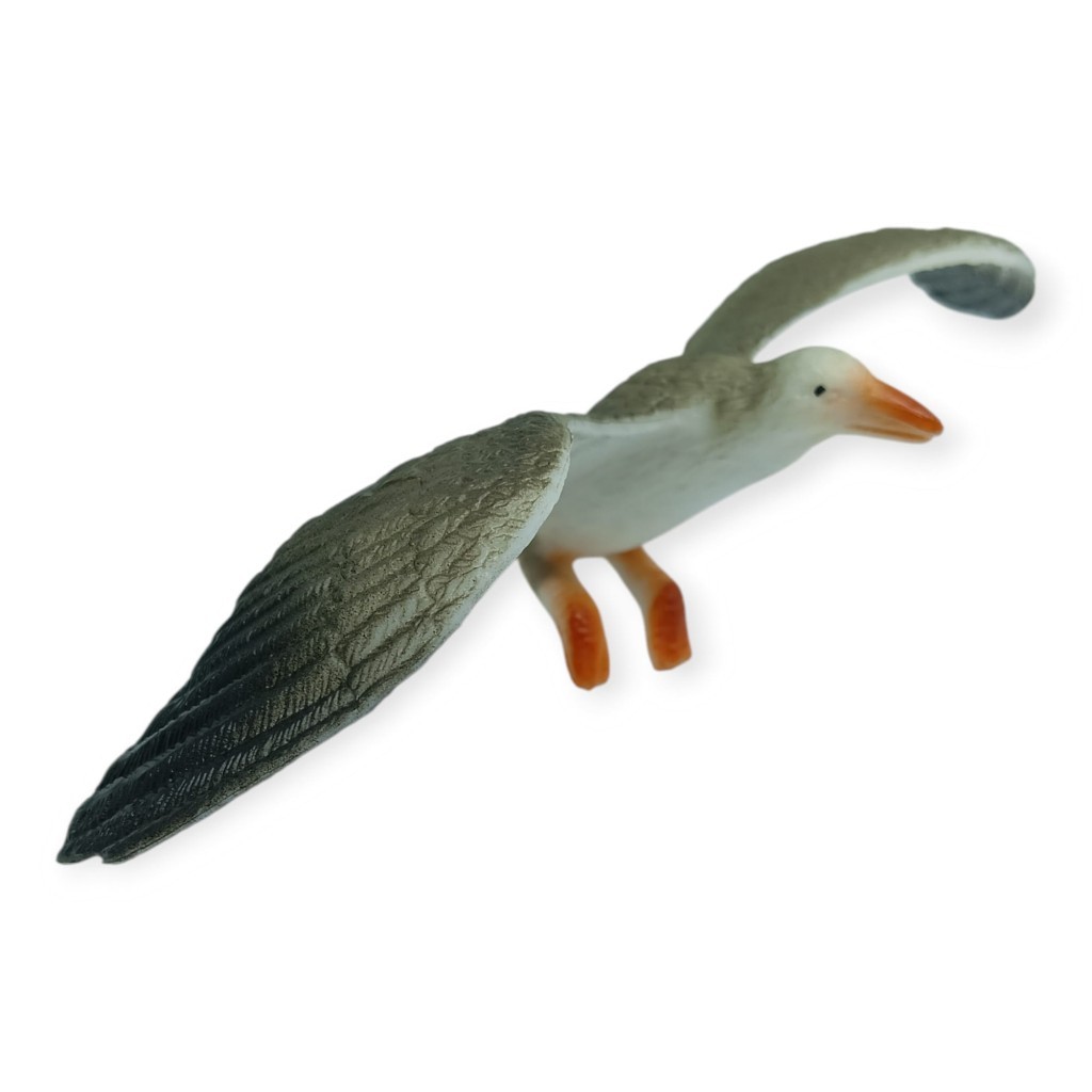 Hayvan Figürleri - Kuşlar -18 cm Gümüş Martı