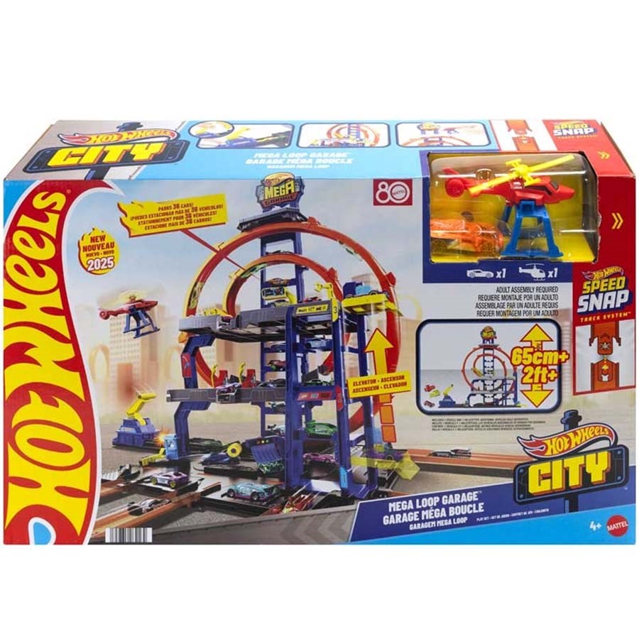 Hot Wheels City Mega Garaj Oyun Seti